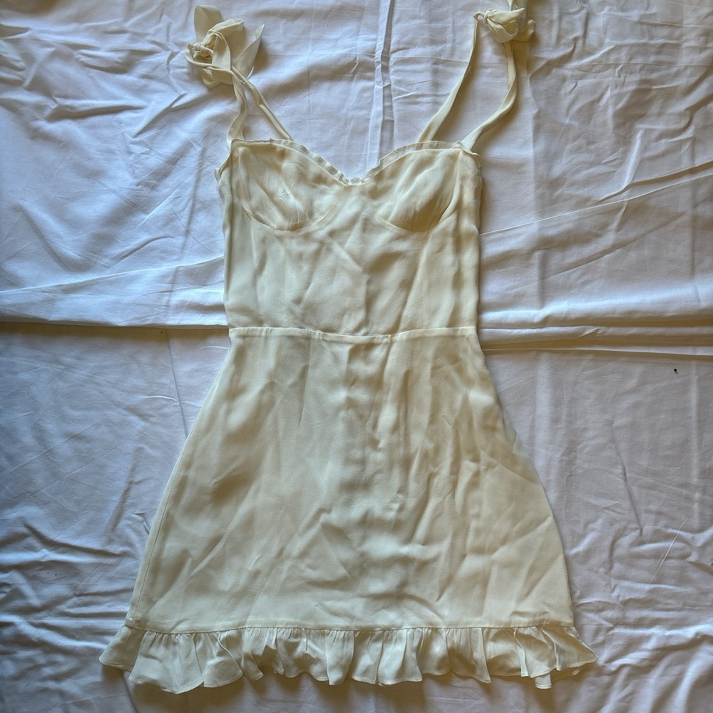 Reformation Christine Dress in Ivory!